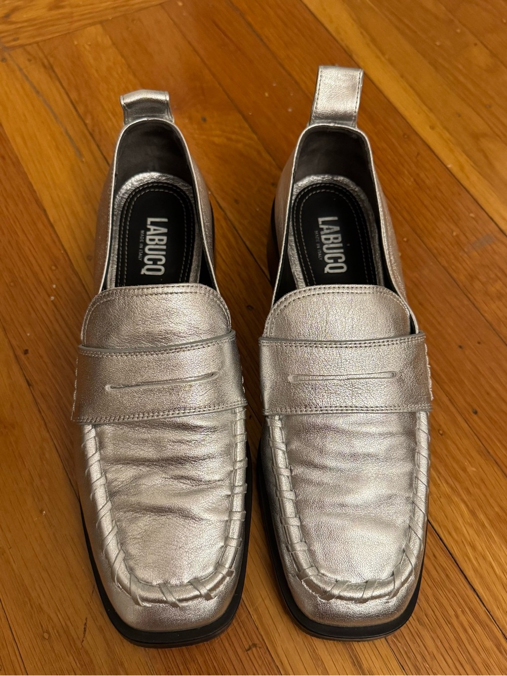 Labucq Leather Loafers in excellent condition.